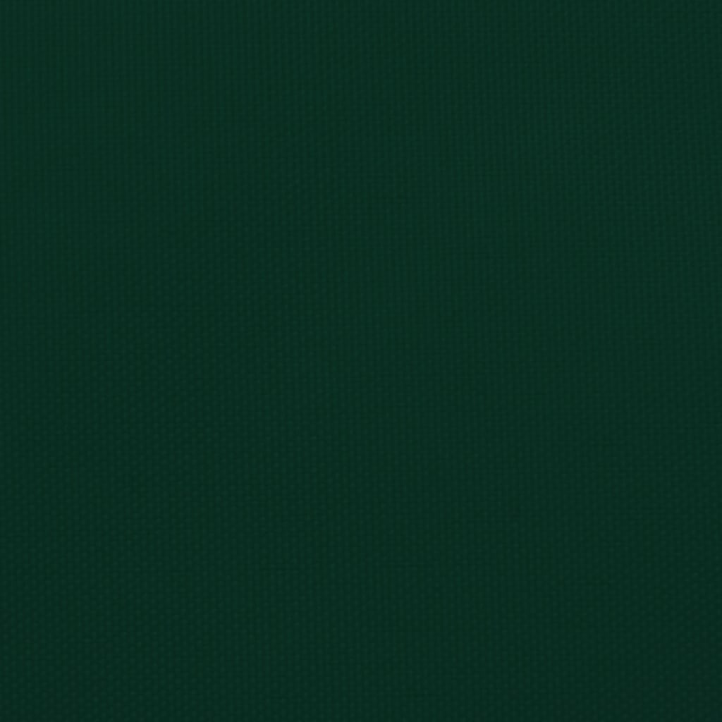 Sonnensegel Oxford-Gewebe Rechteckig 5x8 m Dunkelgrün