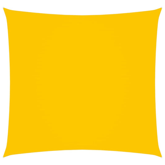 Sonnensegel Oxford-Gewebe Quadratisch 3,6x3,6 m Gelb