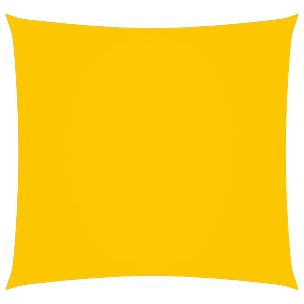 Sonnensegel Oxford-Gewebe Quadratisch 6x6 m Gelb