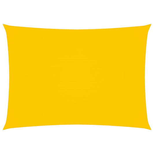 Sonnensegel Oxford-Gewebe Rechteckig 2x4 m Gelb
