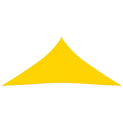 Sonnensegel Oxford-Gewebe Dreieckig 4,5x4,5x4,5 m Gelb