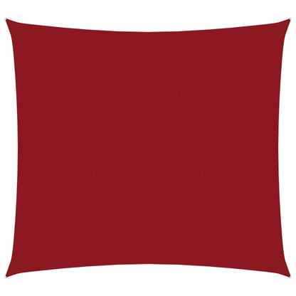Sonnensegel Oxford-Gewebe Quadratisch 7x7 m Rot