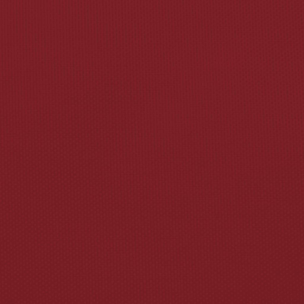 Sonnensegel Oxford-Gewebe Quadratisch 7x7 m Rot