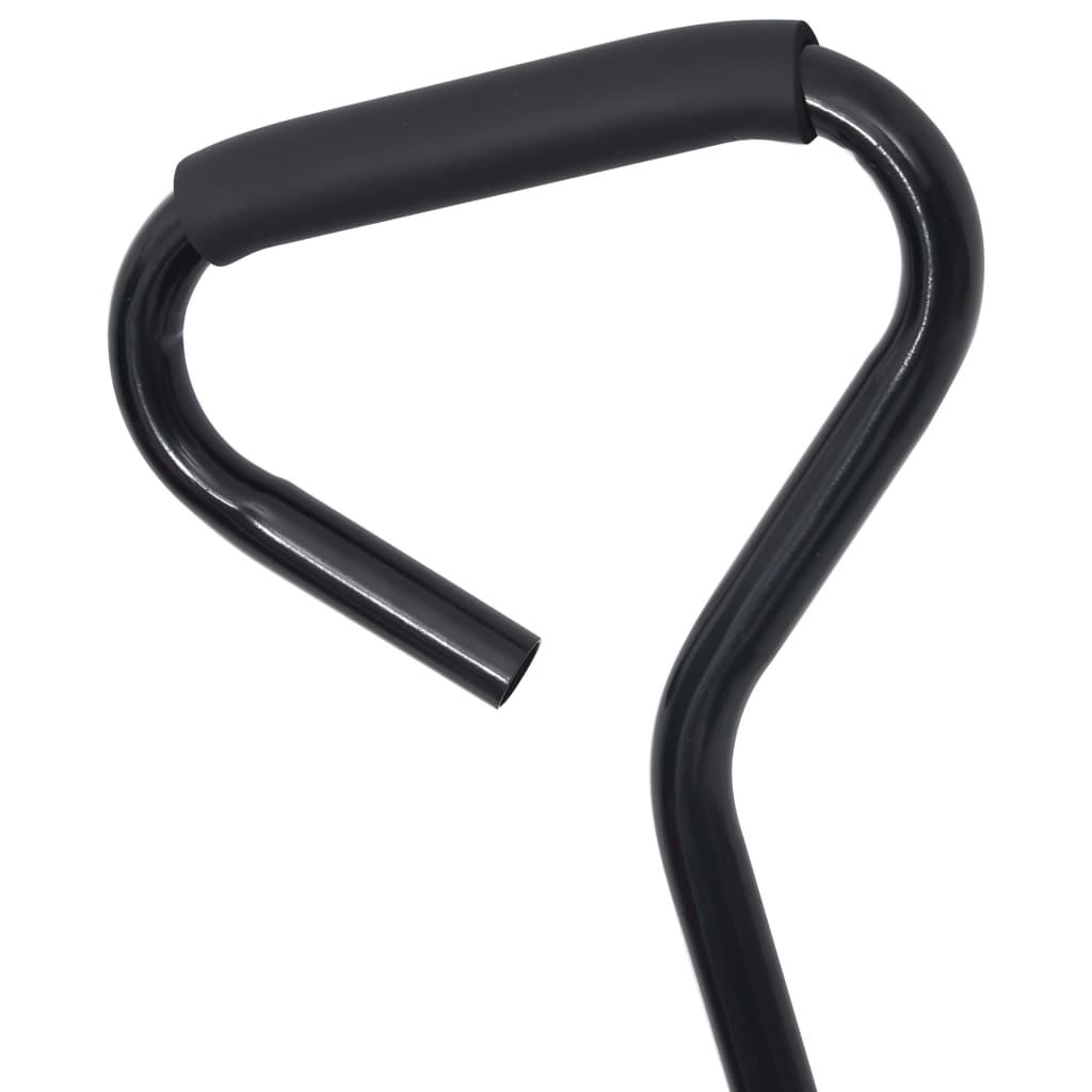 Garten-Kippwagen 300 kg 75 L Schwarz