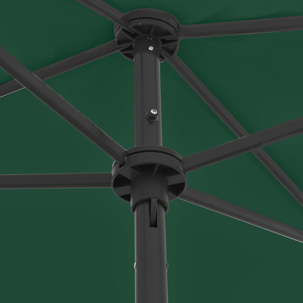 Strandschirm Grün 180x120 cm