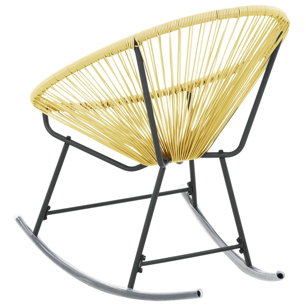 Outdoor-Acapulco-Stuhl Poly-Rattan Beige