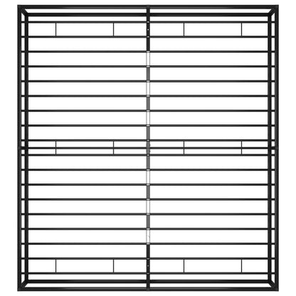 Bettgestell Schwarz Metall 160x200 cm