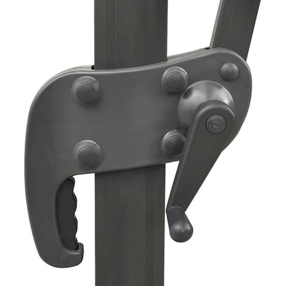 Ampelschirm mit Doppeldach 300 x 300 cm Sand