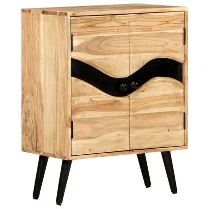 Sideboard 57x34x75 cm Akazie Massivholz