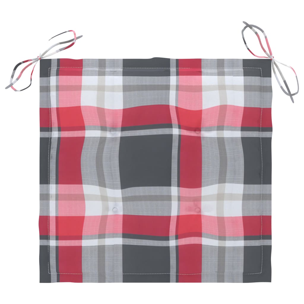 Gartenstühle mit Kissen 2 Stk. Massivholz Akazie