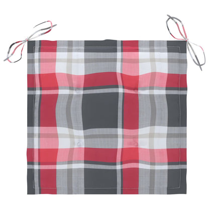 Gartenstühle mit Kissen 2 Stk. Massivholz Akazie