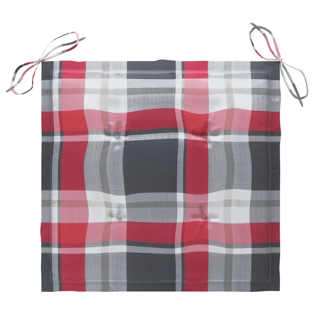 Gartenstühle mit Teetisch und Kissen Massivholz Akazie