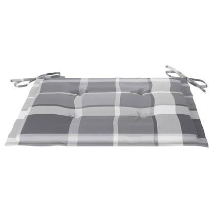 Klappbare Gartenstühle 4 Stk. mit Kissen Massivholz Akazie