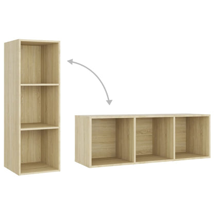 TV-Schrank Sonoma-Eiche 107x35x37 cm Holzwerkstoff
