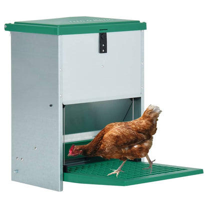 Geflügel-Futterautomat Feedomatic mit Pedal 12 kg