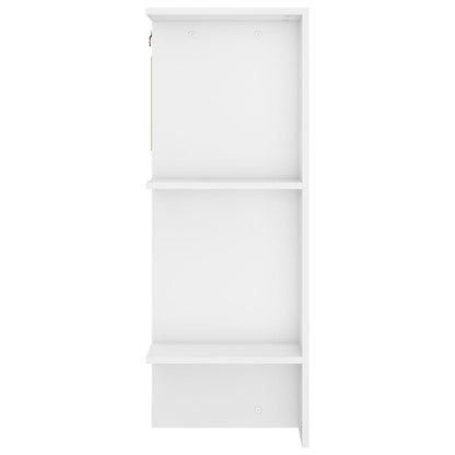 Flurschrank Weiß 97,5x37x99 cm Holzwerkstoff