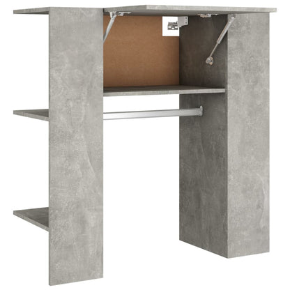 Flurschrank Betongrau 97,5x37x99 cm Holzwerkstoff