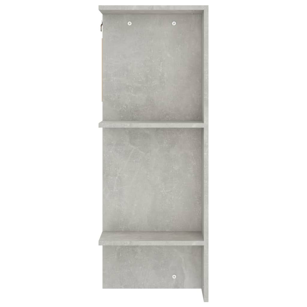 Flurschrank Betongrau 97,5x37x99 cm Holzwerkstoff