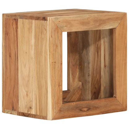 Hocker 40x30x40 cm Massivholz Akazie