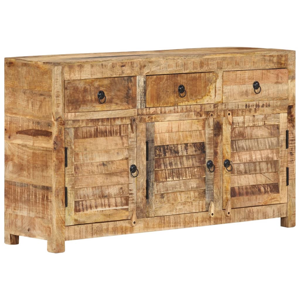 Sideboard 110x30x65 cm Massivholz Mango