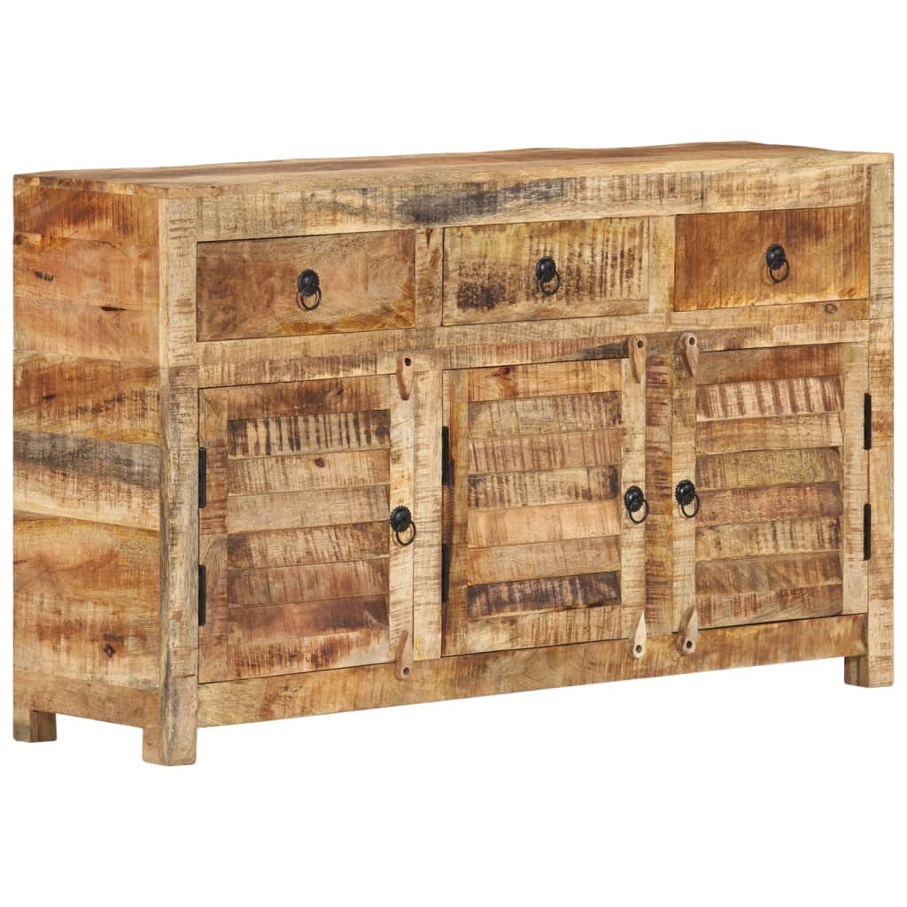 Sideboard 110x30x65 cm Massivholz Mango