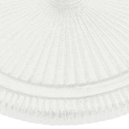 Sonnenschirmständer Weiß 45x45x30 cm Gusseisen