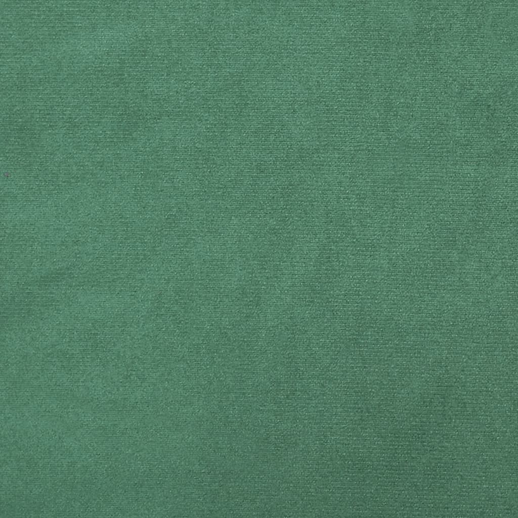 Runder Aufbewahrungshocker Hellblau Samt 31 x 37 cm