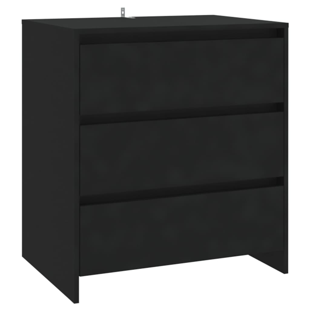 Sideboard Schwarz 70x41x75 cm