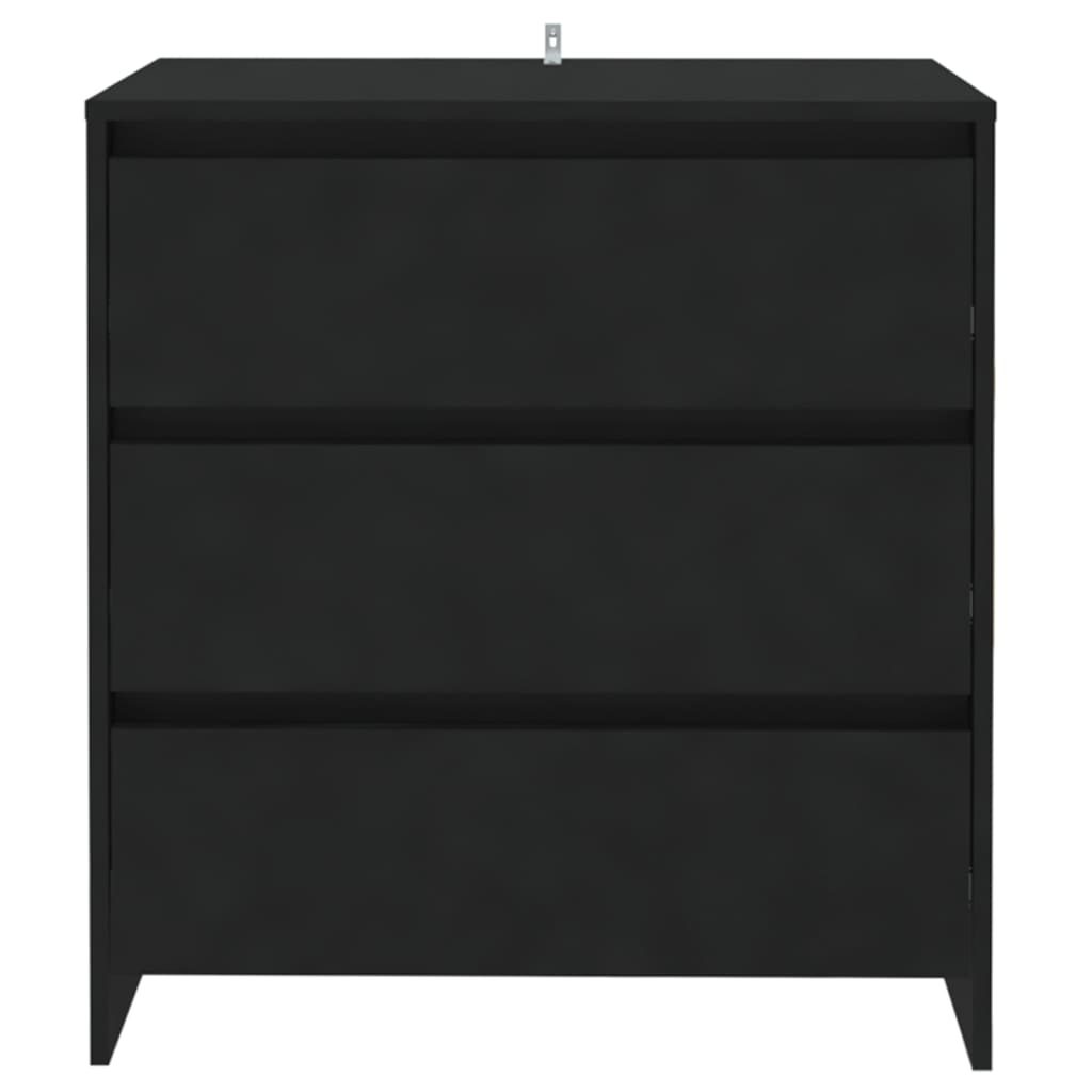 Sideboard Schwarz 70x41x75 cm