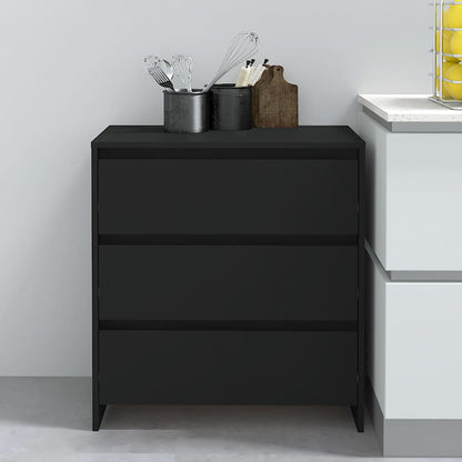 Sideboard Schwarz 70x41x75 cm