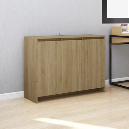 Sideboard Sonoma-Eiche 102x33x75 cm Holzwerkstoff