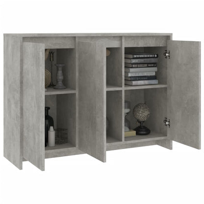 Sideboard Betongrau 102x33x75 cm