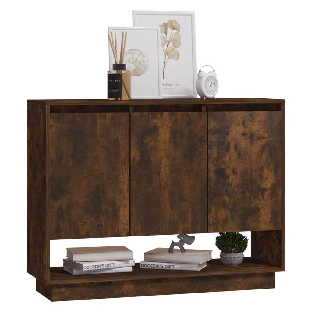 Sideboard Räuchereiche 97x31x75 cm