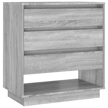 Sideboard Grau Sonoma 70x41x75 cm Holzwerkstoff