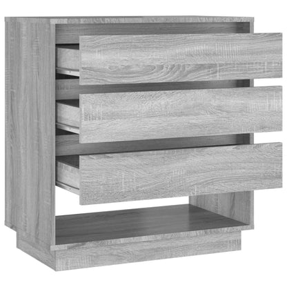 Sideboard Grau Sonoma 70x41x75 cm Holzwerkstoff