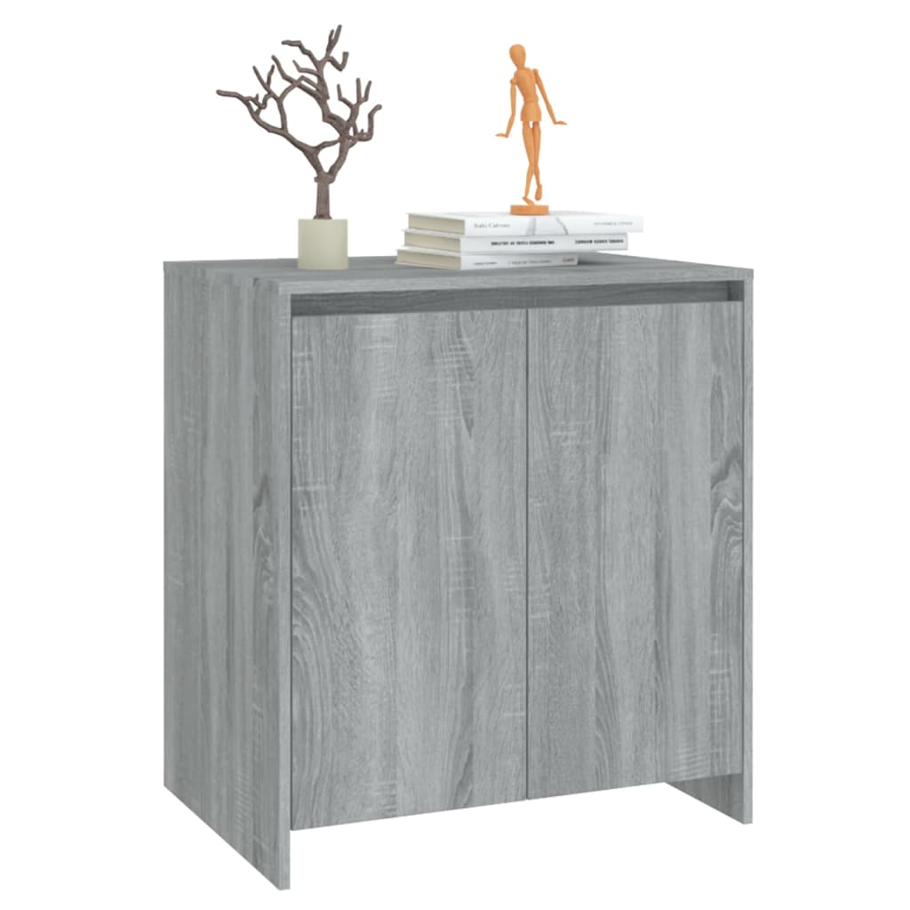 Sideboard Grau Sonoma 70x41x75 cm Holzwerkstoff