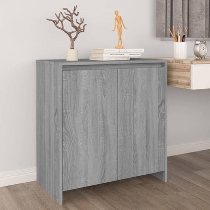 Sideboard Grau Sonoma 70x41x75 cm Holzwerkstoff