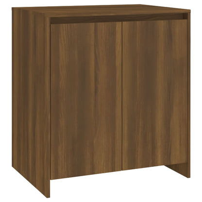 Sideboard Braun Eichen-Optik 70x41x75 cm Holzwerkstoff