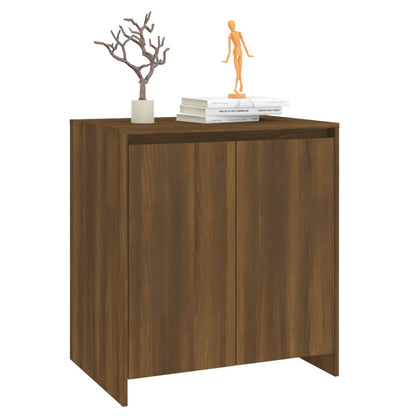 Sideboard Braun Eichen-Optik 70x41x75 cm Holzwerkstoff