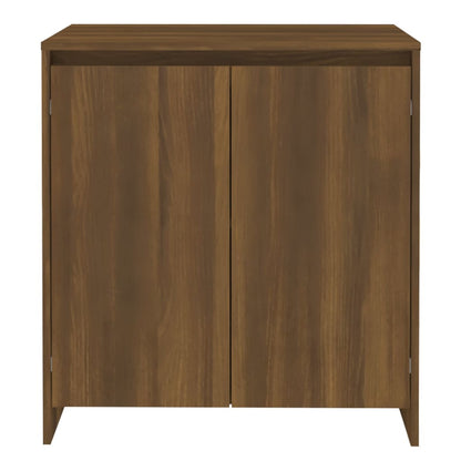 Sideboard Braun Eichen-Optik 70x41x75 cm Holzwerkstoff