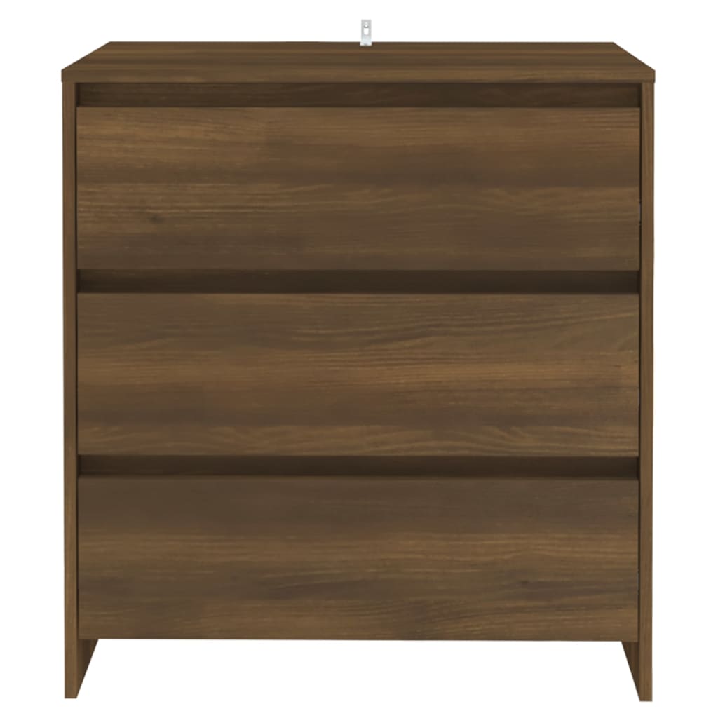 Sideboard Braun Eichen-Optik 70x41x75 cm Holzwerkstoff