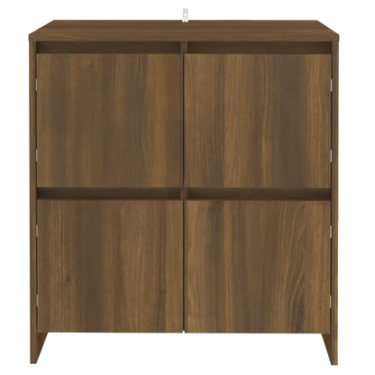 Sideboard Braun Eichen-Optik 70x41x75 cm