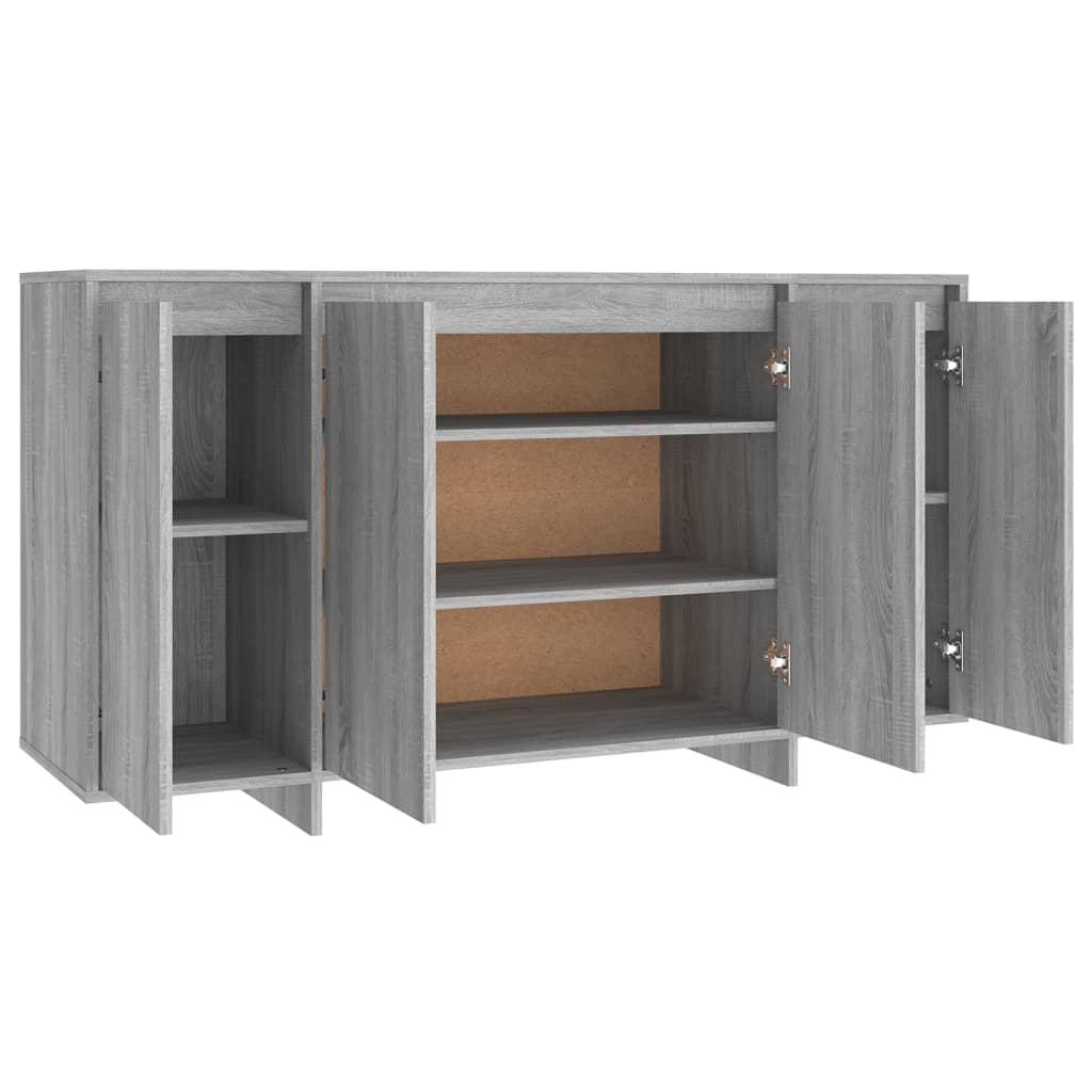 Sideboard Grau Sonoma 135x41x75 cm