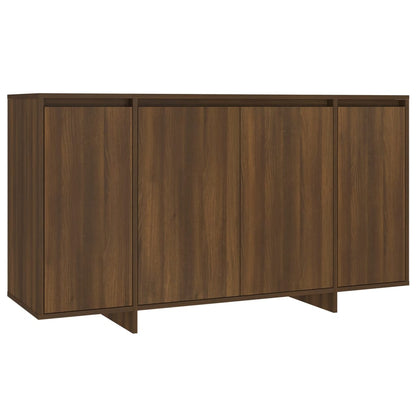 Sideboard Braun Eichen-Optik 135x41x75 cm