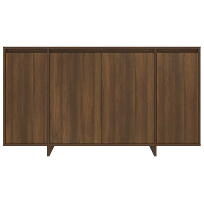 Sideboard Braun Eichen-Optik 135x41x75 cm