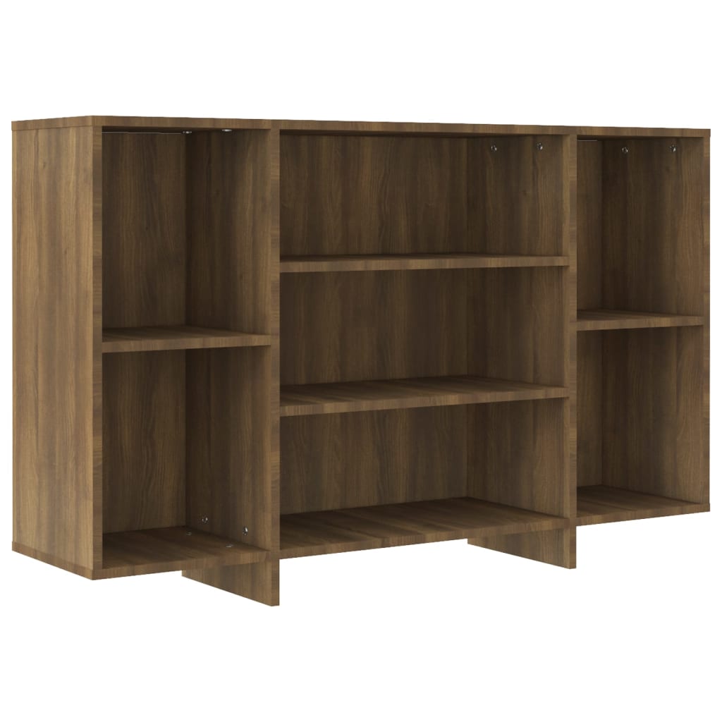 Sideboard Braun Eichen-Optik 120x30x75 cm