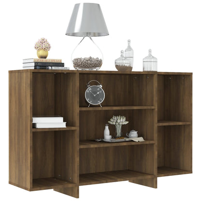 Sideboard Braun Eichen-Optik 120x30x75 cm