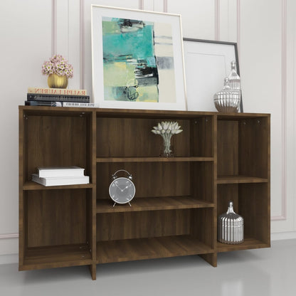 Sideboard Braun Eichen-Optik 120x30x75 cm