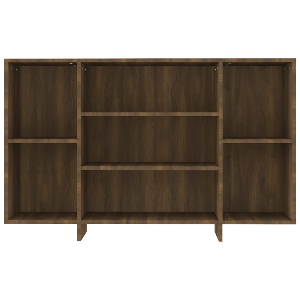 Sideboard Braun Eichen-Optik 120x30x75 cm