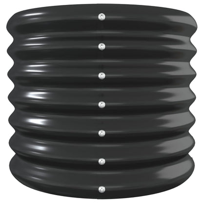 Hochbeet Verzinkter Stahl 260x40x36 cm Anthrazit